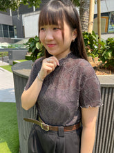 將圖片載入圖庫檢視器 #VHT689 // 暗 花 透 透 Basic Tee
