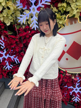 將圖片載入圖庫檢視器 #VHC080 // 可 愛 蝴 蝶 結 針 織 外 套 (KR)
