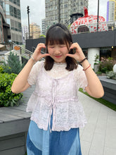 將圖片載入圖庫檢視器 #VHT682 // 日 系 雙 綁 帶 外 搭
