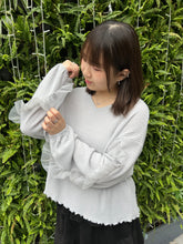 將圖片載入圖庫檢視器 #VHT666 // 棉 花 糖 拼 紗 寬 鬆 上 衣
