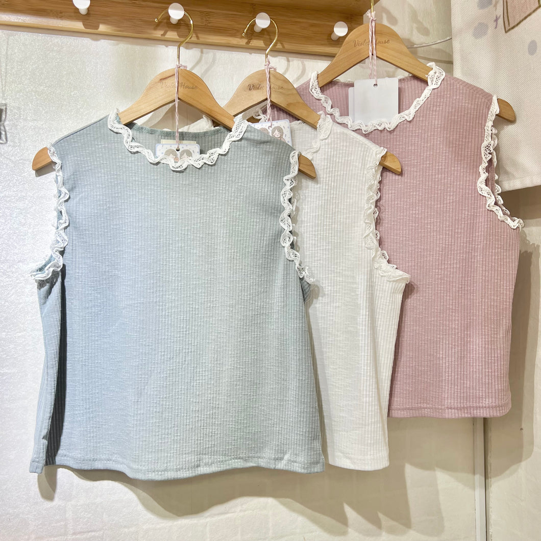 #VHT517 // Lace 花 邊 背 心 ♡