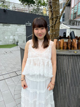 將圖片載入圖庫檢視器 #VHT725 // 日 系 Lace 透 透 外 搭
