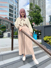 將圖片載入圖庫檢視器 #VHB424 // 雙 帶 明 線 闊 褲
