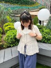 將圖片載入圖庫檢視器 #VHT682 // 日 系 雙 綁 帶 外 搭
