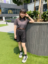 將圖片載入圖庫檢視器 #VHB451 // 小 資 女 必 備 西 裝 連 belt 短 褲
